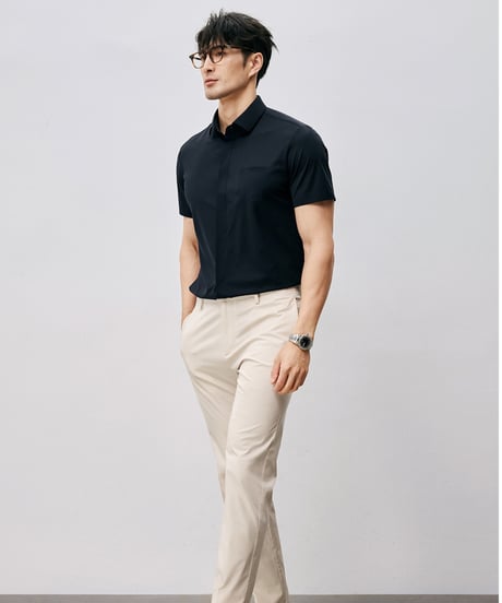 Ice silk cool shirt /2color　SH2543