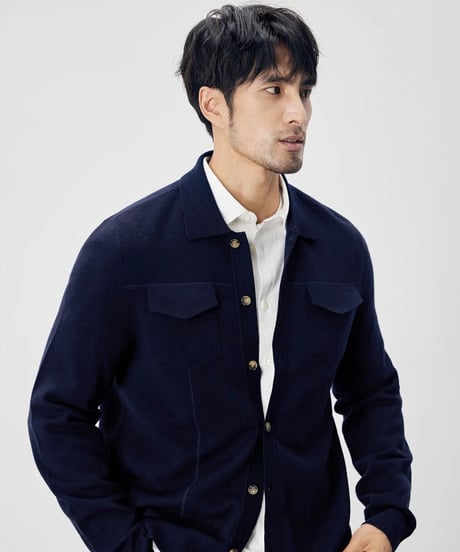 jacket knit cardigan /2color　SH2283