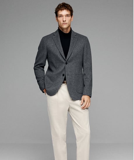 wool cashmere jacket /2color　SH2629