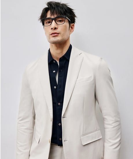 mulberry silk formal shirt /2color　SH2459