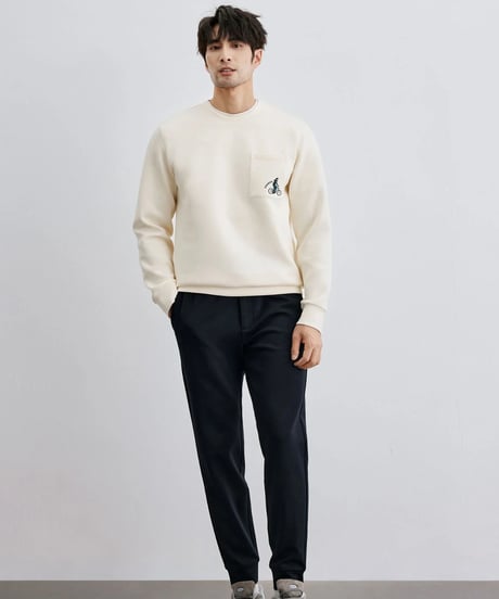 casual sweatshirt cotton /3color　SH2009