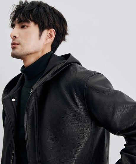 leather jacket sheepskin 100%　SH2327