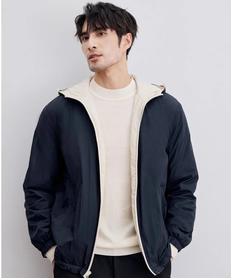 reversible hooded blouson　SH2318