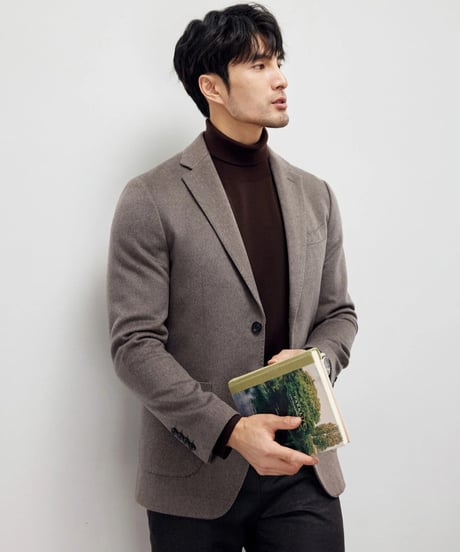 cashmere slim suit jacket　SH2180