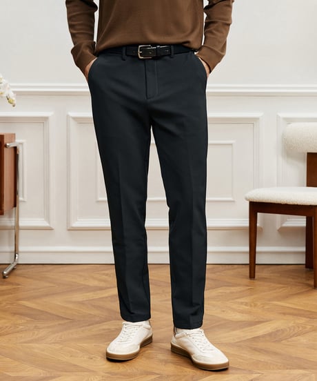 long pants slim straight casual /2color　SH2577