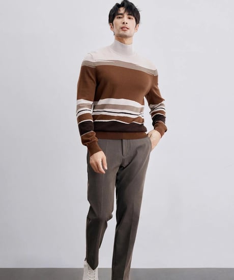 turtleneck sweater wool 100％　SH2317