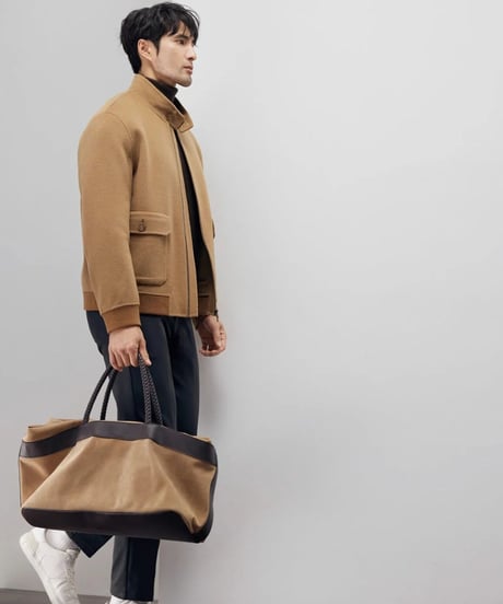 wool stand collar jacket /2color　SH2218