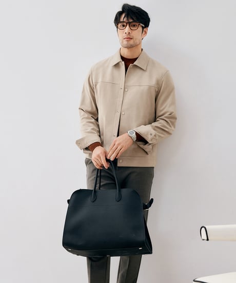 stretch suede jacket /3color　SH2676