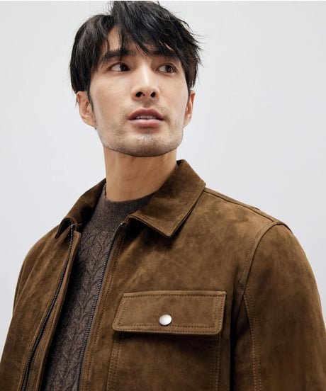 suede leather jacket　SH2181