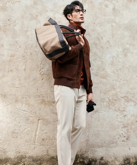 suede leather jacket lamb leather 100%　SH2394