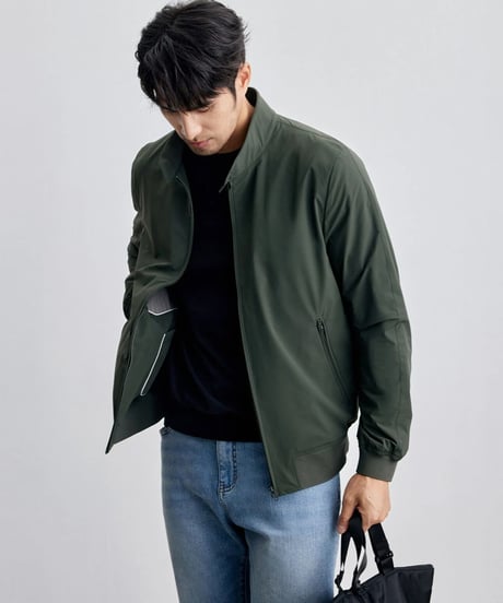 stand collar jacket /2color　SH2139