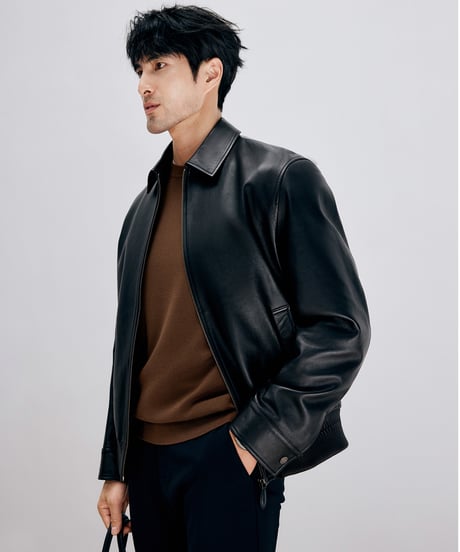 sheep leather jacket /2color　SH2677