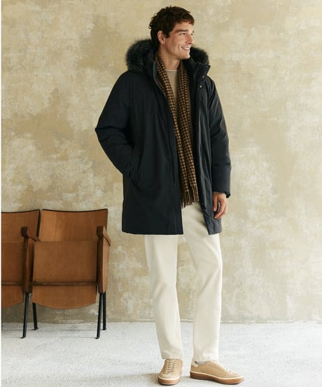 down jacket parka medium white goose　SH2700