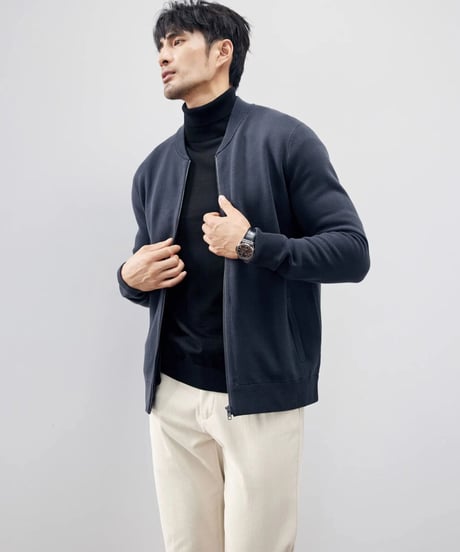 jacket knit cardigan cashmere /2color　SH2257