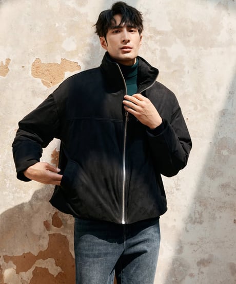 white goose down jacket /2color　SH2378