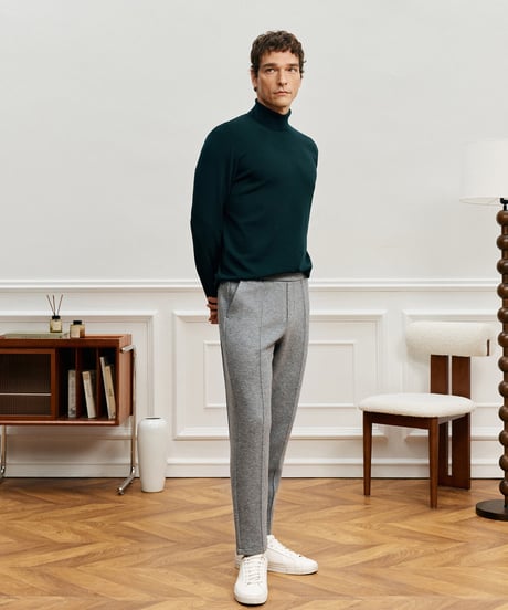 wool knit casual pants　SH2690