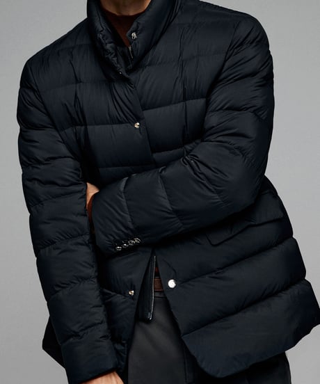 down jacket stand collar white goose /2color　SH2609