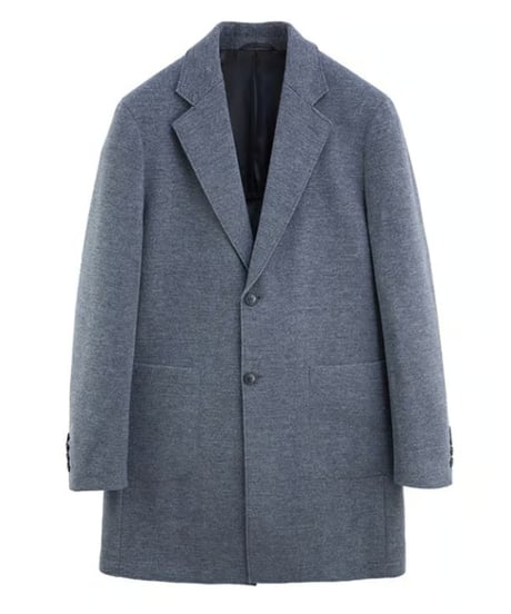 wool mid-length coat jacket　SH2435