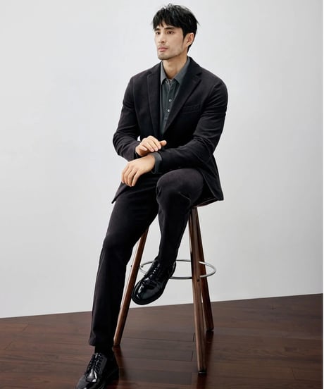 casual pants men's slim stretch /2color　SH2265