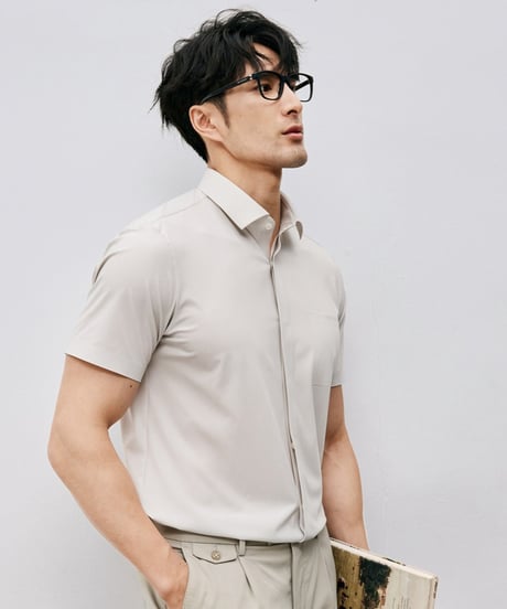 Ice silk cool shirt /2color　SH2543