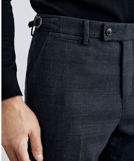 wool slim fit pants /2color　SH2313