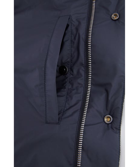 white goose down vest jacket /2color　SH2336