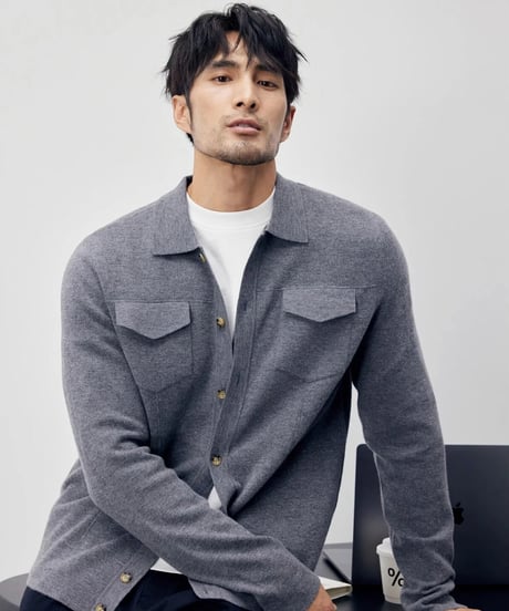 jacket knit cardigan /2color　SH2283