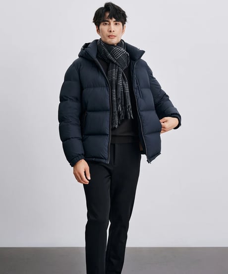 white goose short down jacket　SH2429