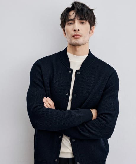 high neck sweater wool 100％ /7color　SH2316