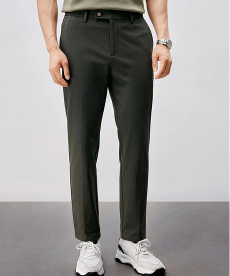 stretch casual cotton pants /2color　SH2537