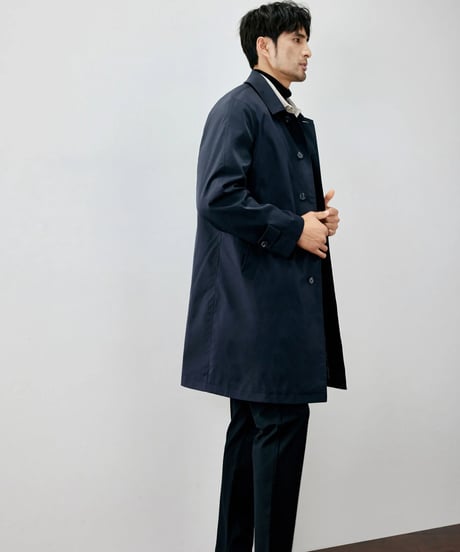 stencil collar coat /2color　SH2277