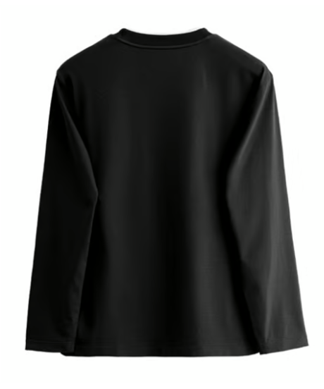 long round neck t-shirt /3color　SH2673