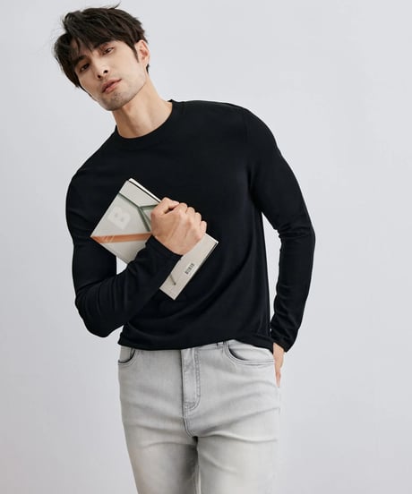 sweater bottoming shirt /2color　SH2008