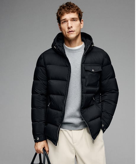white goose down jacket /2color　SH2619