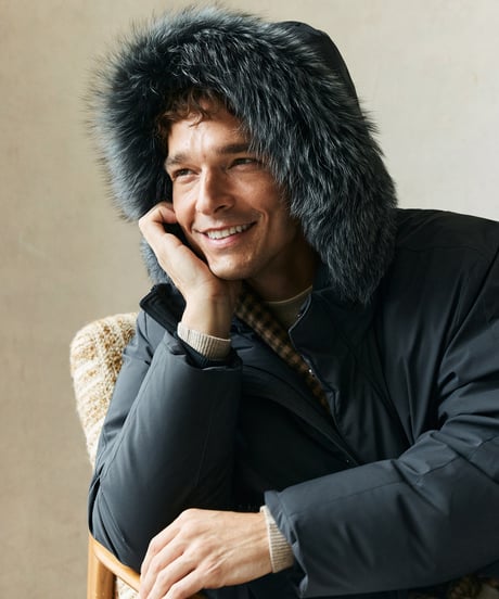 down jacket parka medium white goose　SH2700