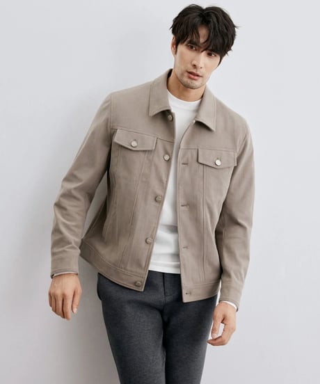 wrinkled jacket /2color　SH2018