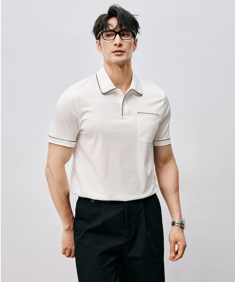 supima cotton polo shirt /2color　SH2545