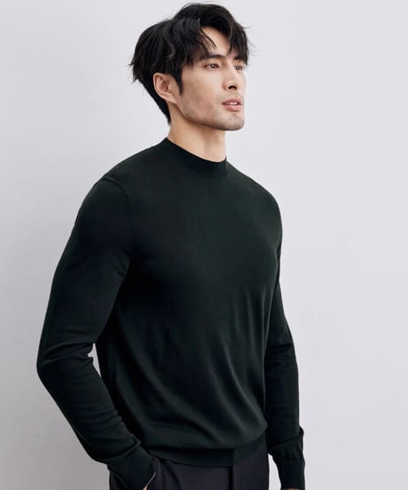 turtleneck sweater wool 100％ /3color　SH2310