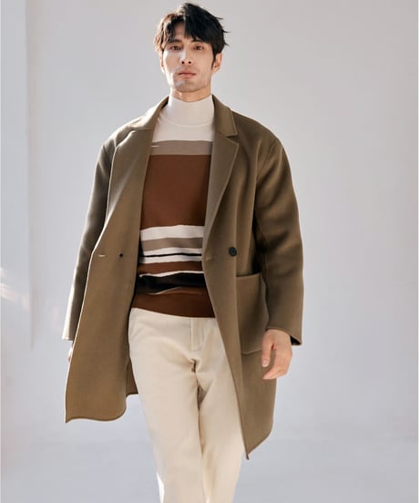 handmade coat wool 100% /2color　SH2361