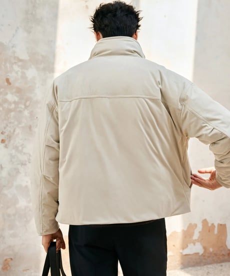 white goose down jacket /2color　SH2378