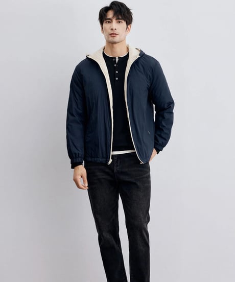 black gray wash stretch jeans　SH2312