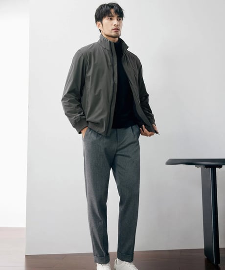stand collar blouson jacket　SH2205