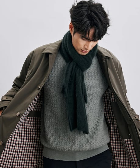 cotton mid coat jacket /2color　SH2415