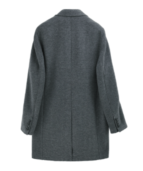 tailored herringbone coat　SH2688