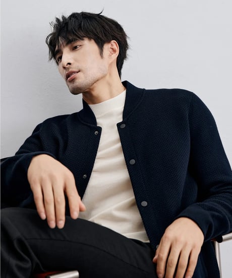 merino wool knit cardigan jacket　SH2328