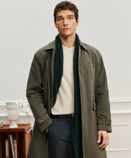 jacket lapel coat mid-length /2color　SH2578