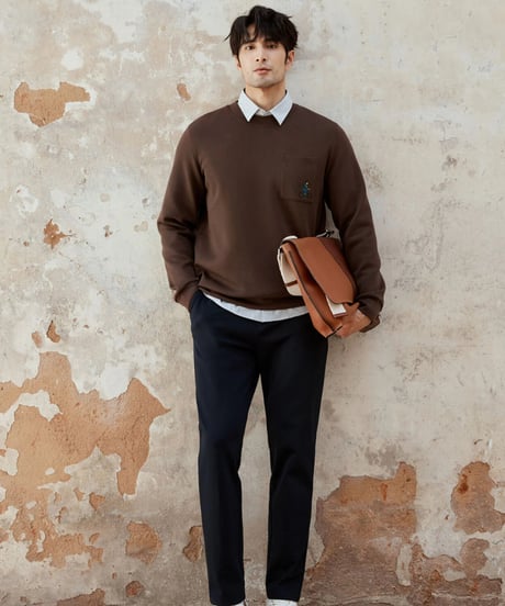 casual sweatshirt cotton /3color　SH2009