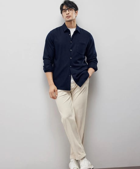 wool knit shirt　SH2217