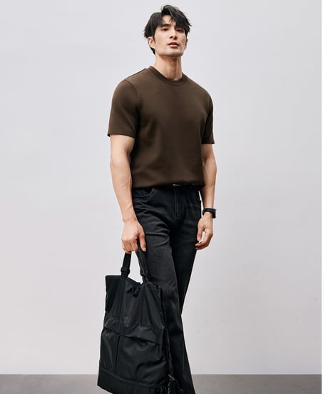 modal cotton basic t-shirt /3color　SH2508
