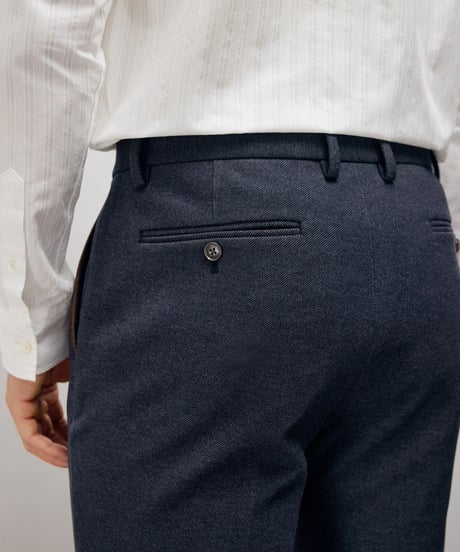 twill slim casual pants /2color　SH2207